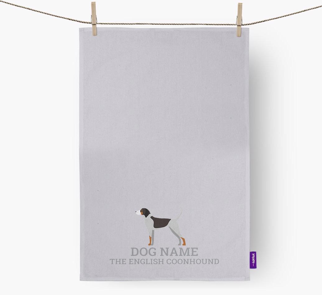 Personalized '{dogsName} The {breedFullName}' Dish Towel