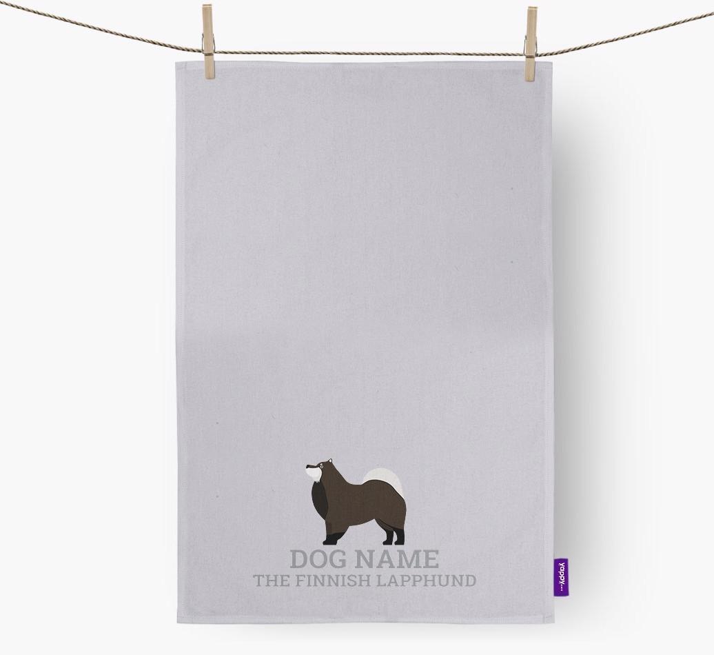 Personalized '{dogsName} The {breedFullName}' Dish Towel