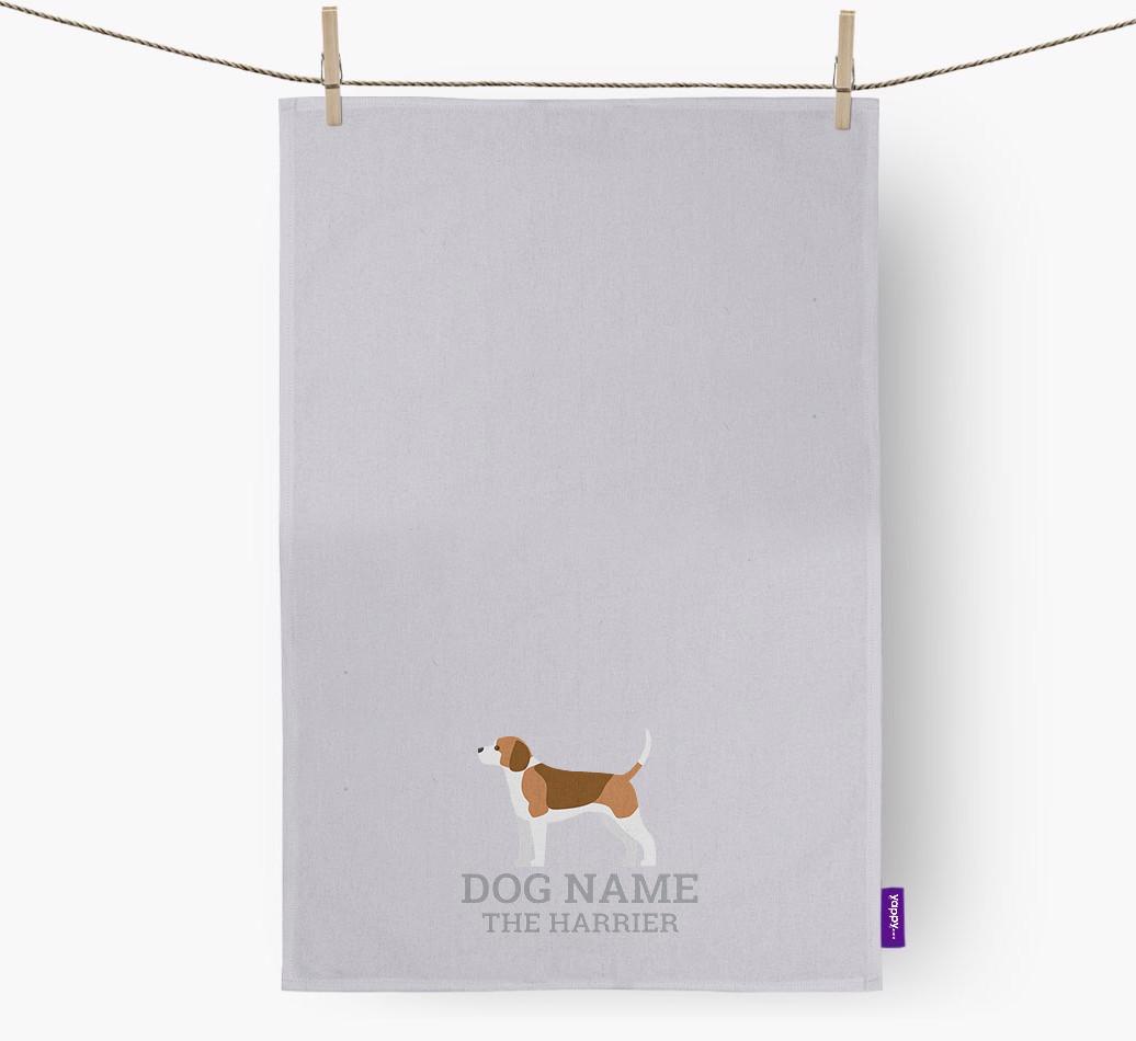 Personalized '{dogsName} The {breedFullName}' Dish Towel