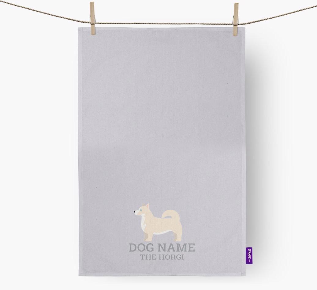 Personalized '{dogsName} The {breedFullName}' Dish Towel