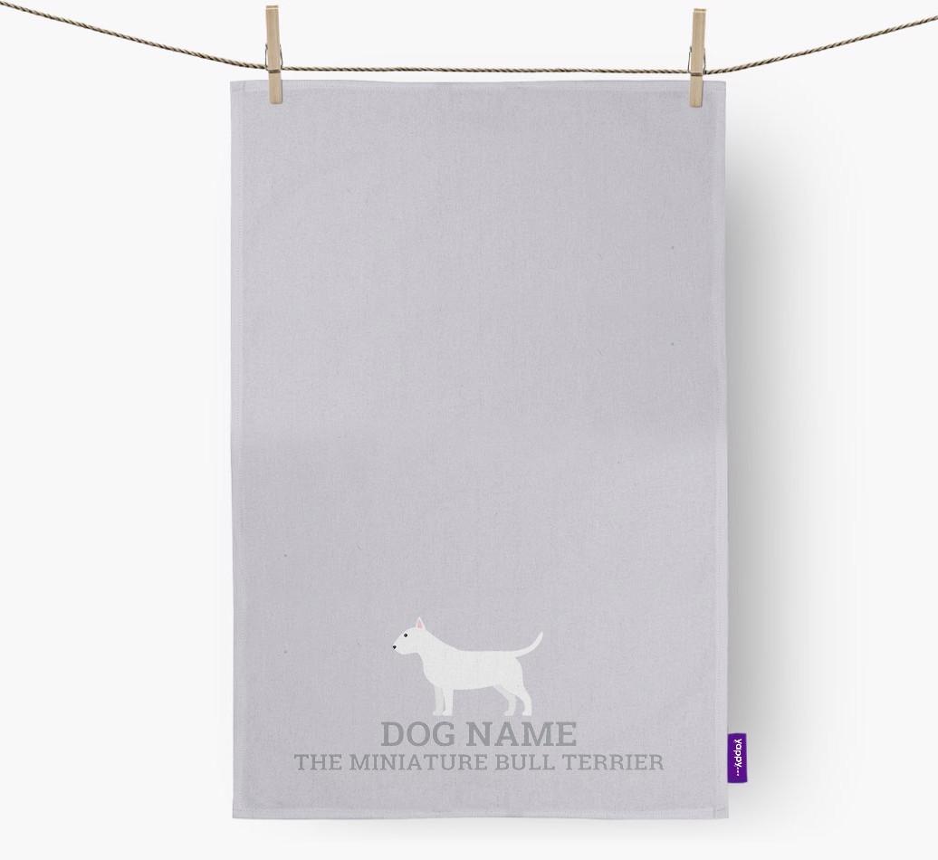 Personalized '{dogsName} The {breedFullName}' Dish Towel