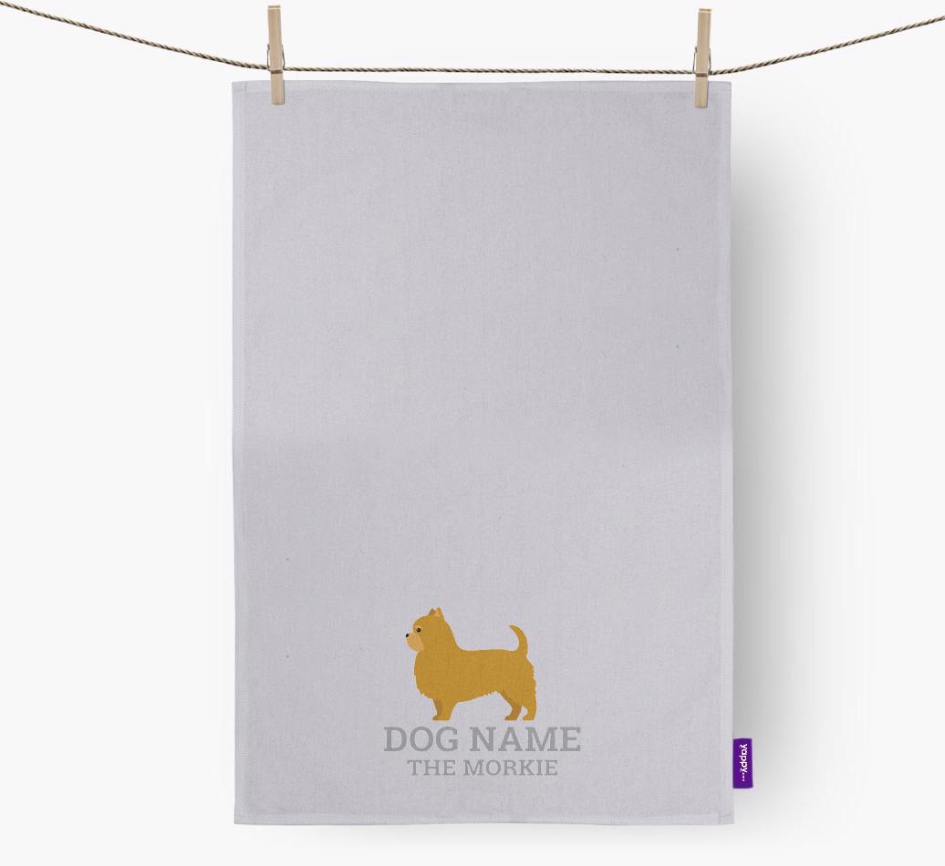 Personalized '{dogsName} The {breedFullName}' Dish Towel