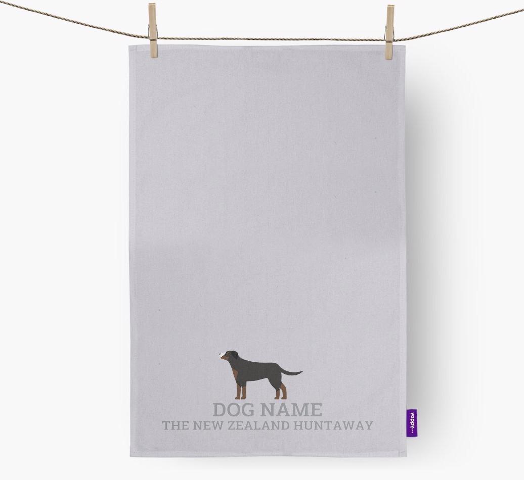 Personalized '{dogsName} The {breedFullName}' Dish Towel