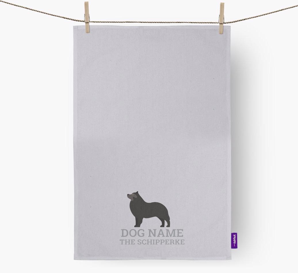 Personalized '{dogsName} The {breedFullName}' Dish Towel