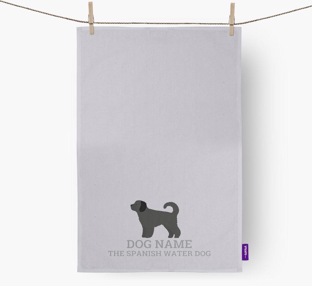 Personalized '{dogsName} The {breedFullName}' Dish Towel