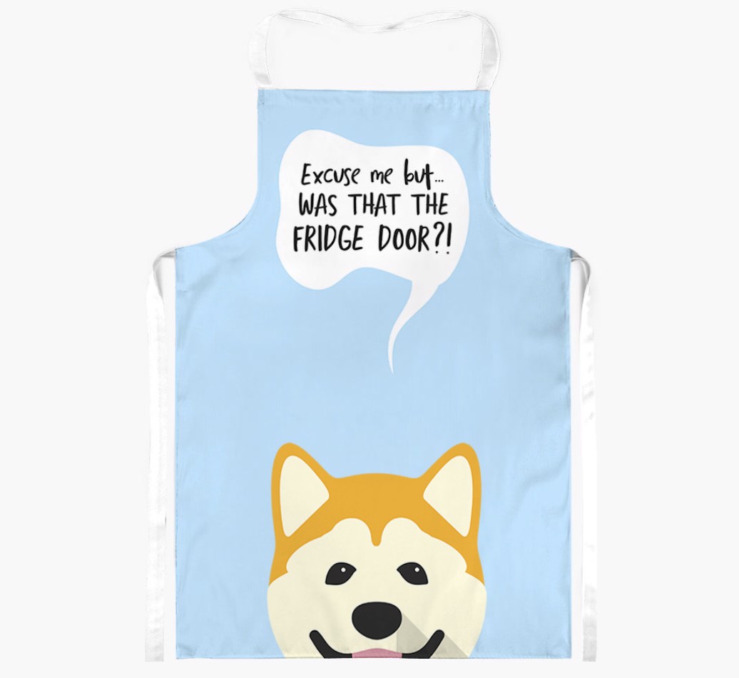 Was That The Fridge Door: Personalised {breedFullName} Apron