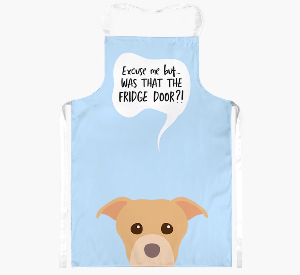 Was That The Fridge Door: Personalised {breedFullName} Apron