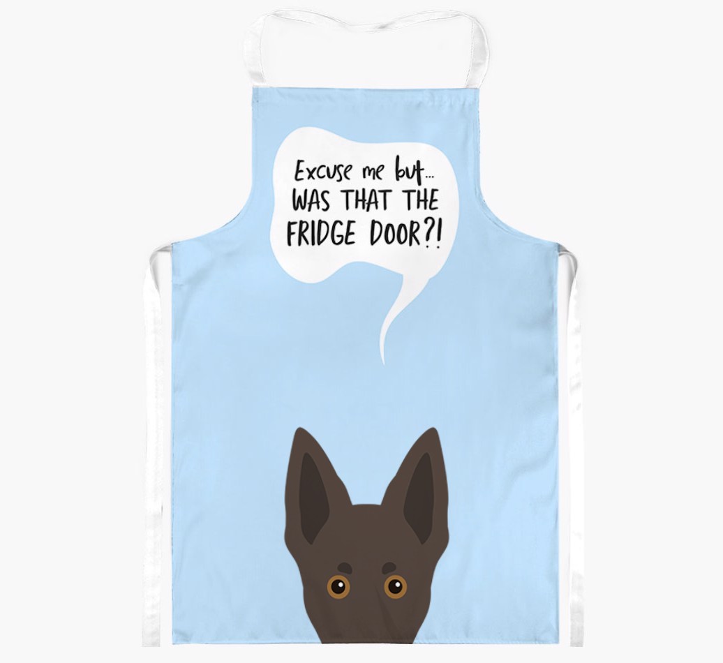 Was That The Fridge Door: Personalised {breedFullName} Apron