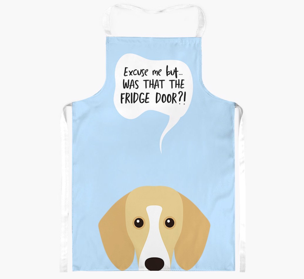 Was That The Fridge Door: Personalised {breedFullName} Apron