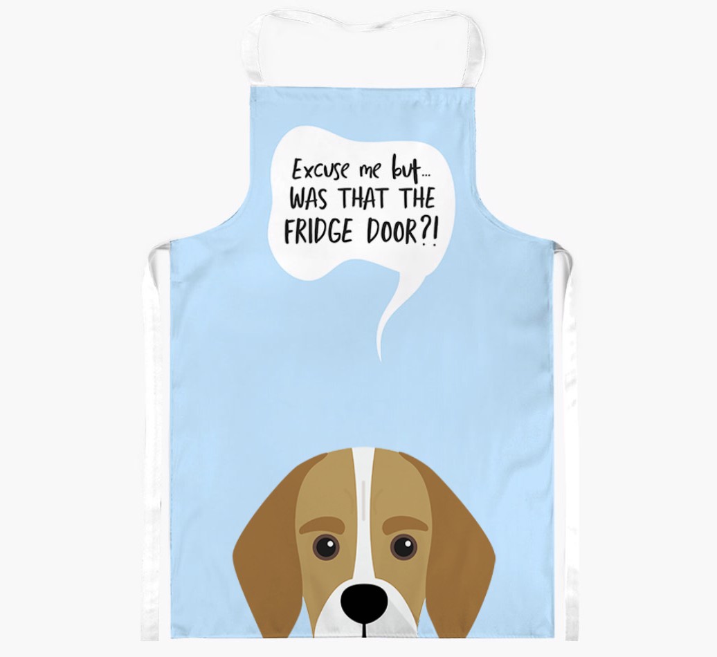 Was That The Fridge Door: Personalised {breedFullName} Apron
