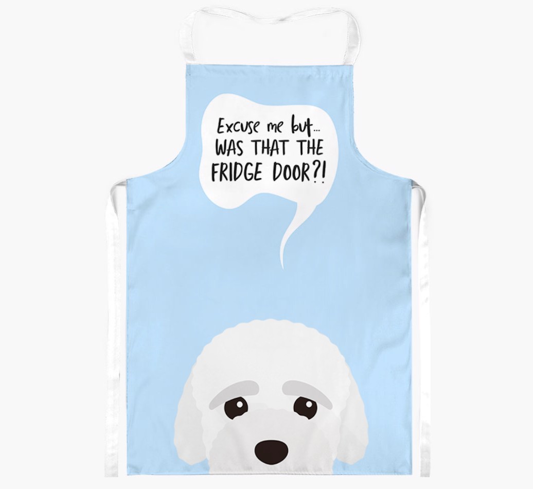 Was That The Fridge Door: Personalised {breedFullName} Apron
