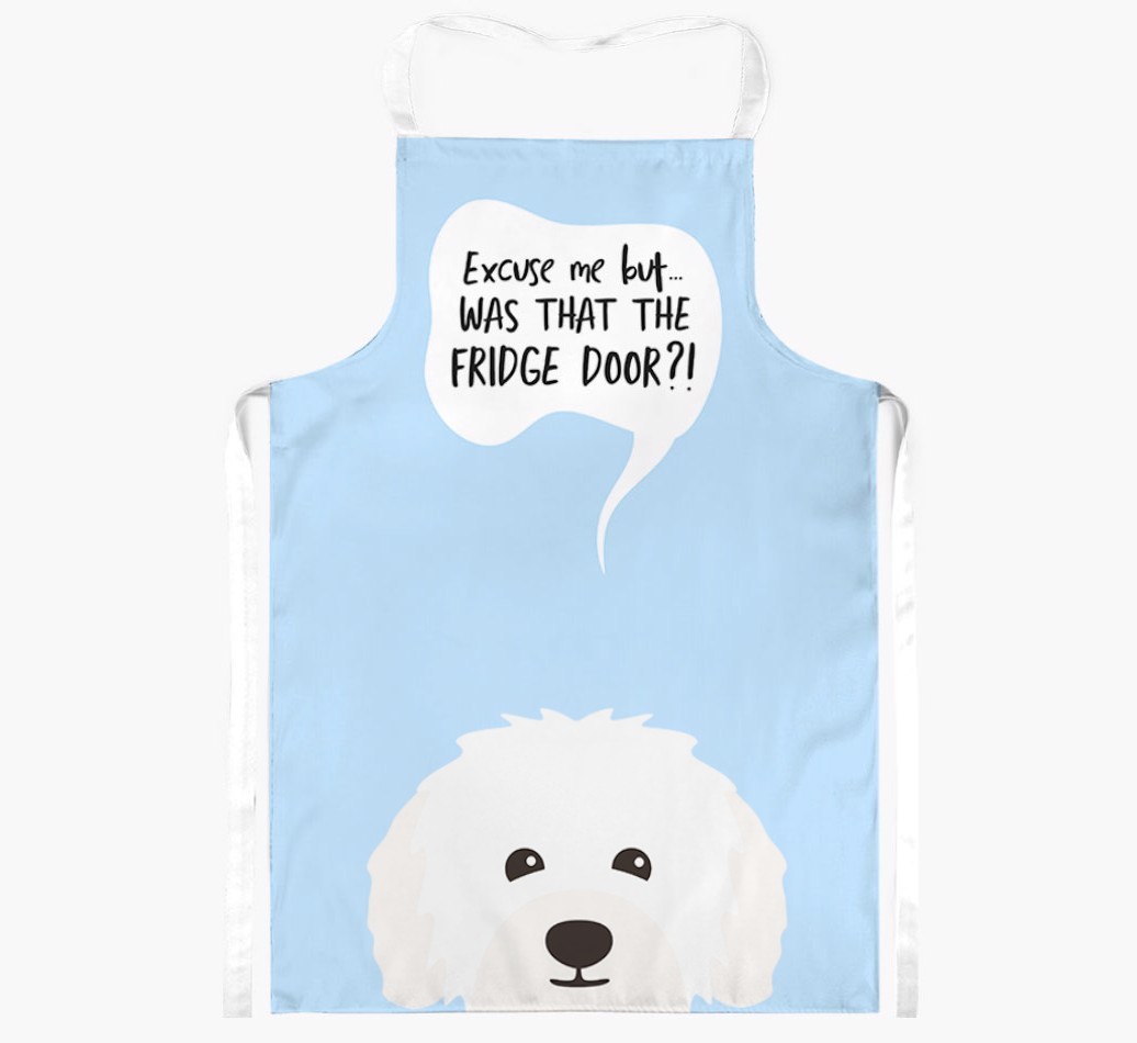 Was That The Fridge Door: Personalised {breedFullName} Apron