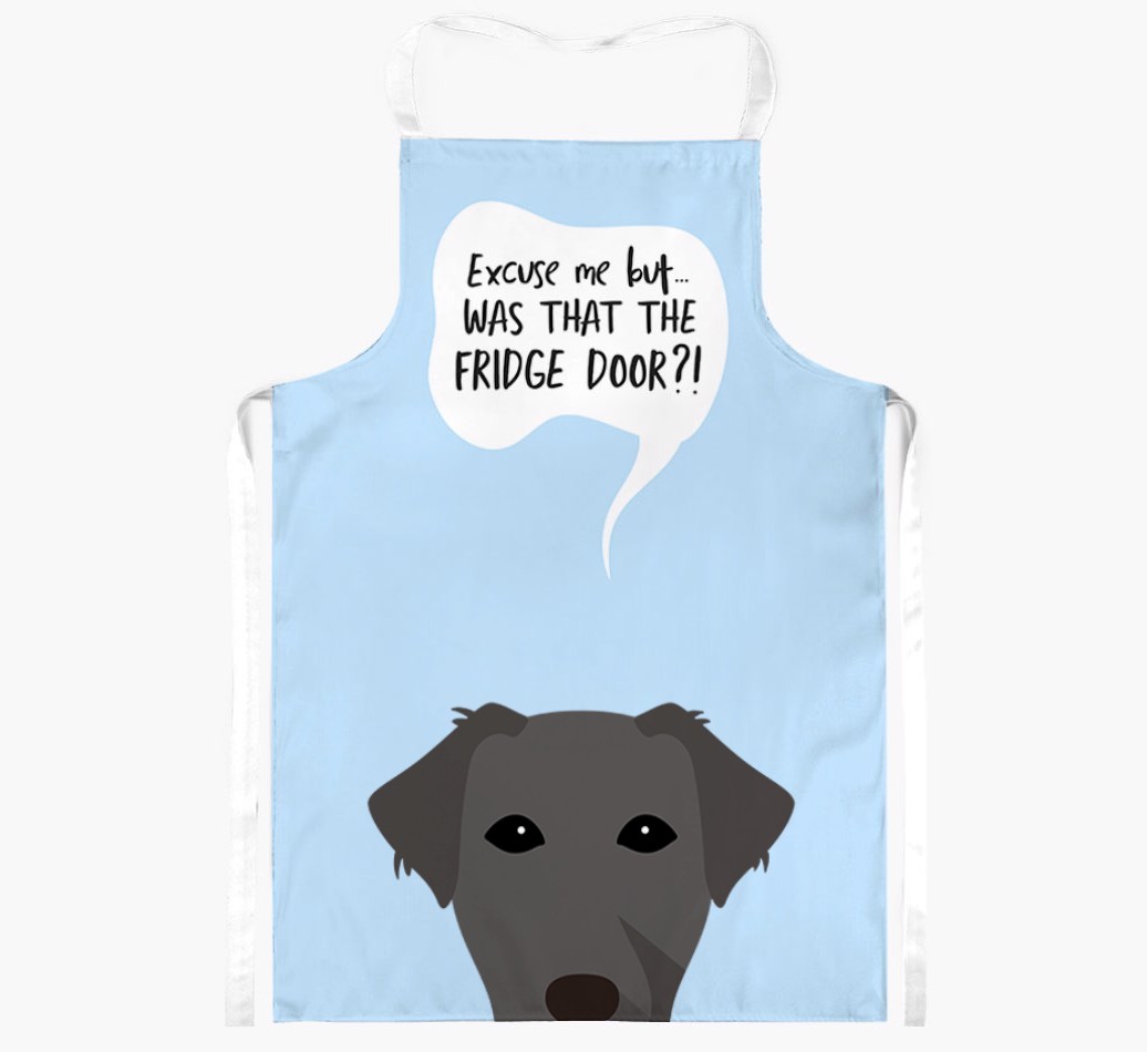 Was That The Fridge Door: Personalised {breedFullName} Apron