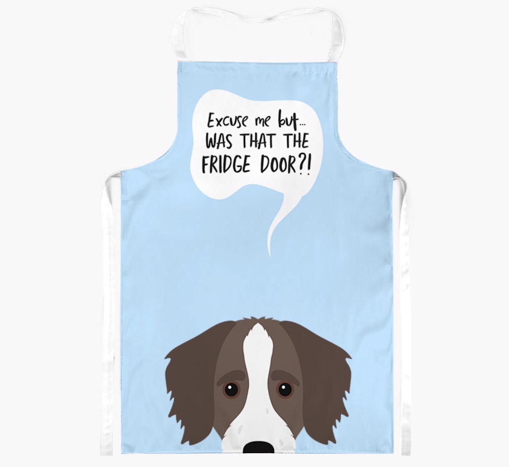 Was That The Fridge Door: Personalised {breedFullName} Apron