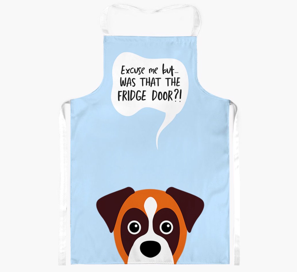 Was That The Fridge Door: Personalised {breedFullName} Apron