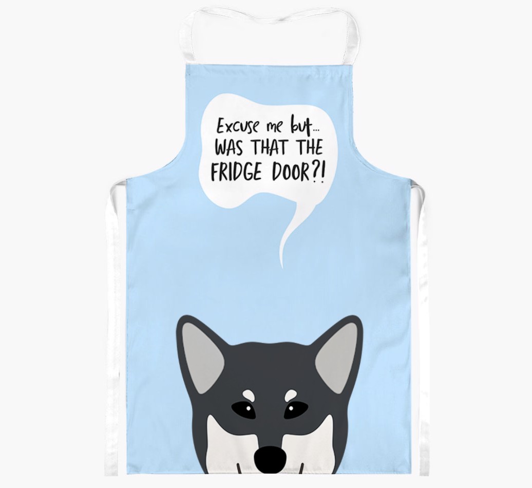 Was That The Fridge Door: Personalised {breedFullName} Apron