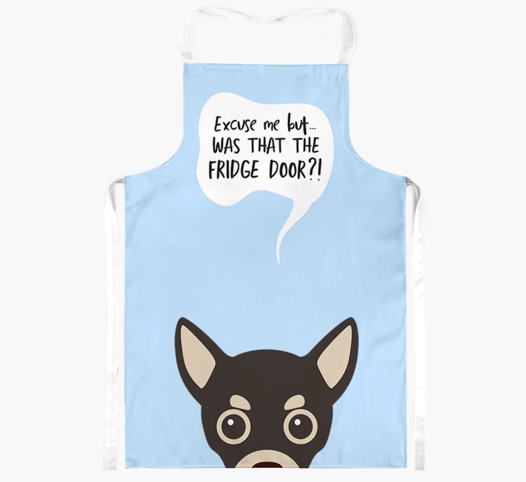 Was That The Fridge Door: Personalised {breedFullName} Apron