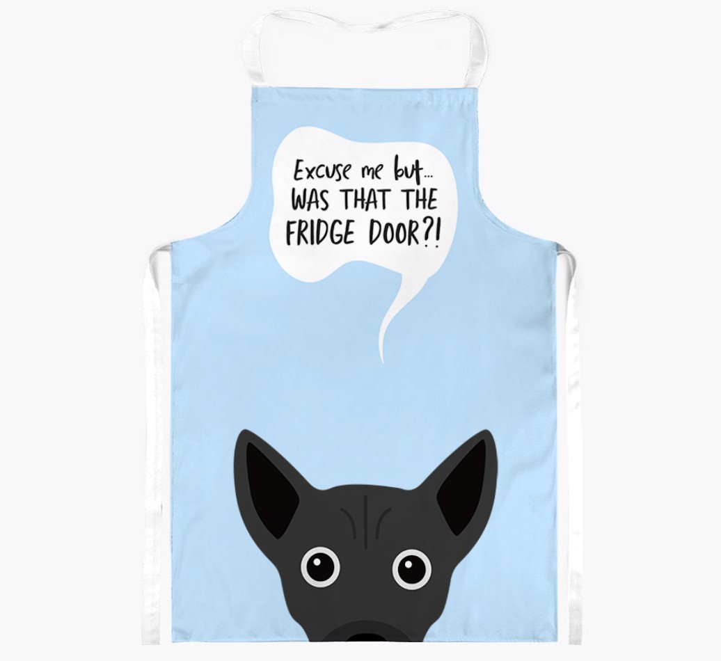 Was That The Fridge Door: Personalised {breedFullName} Apron