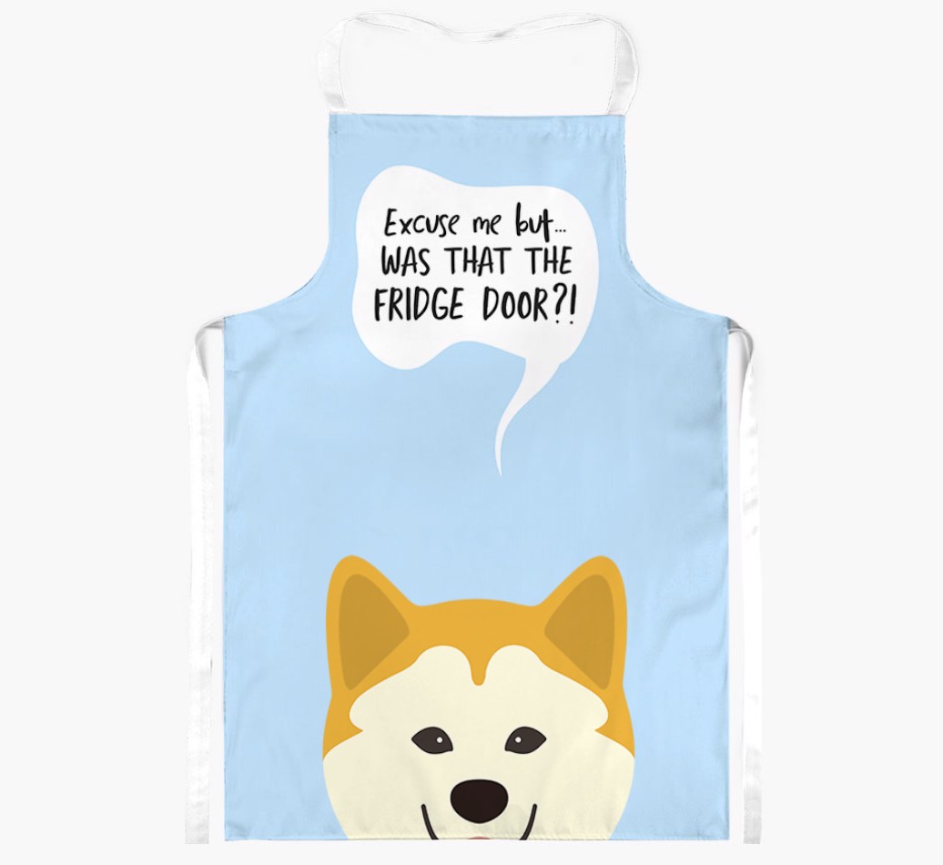 Was That The Fridge Door: Personalised {breedFullName} Apron