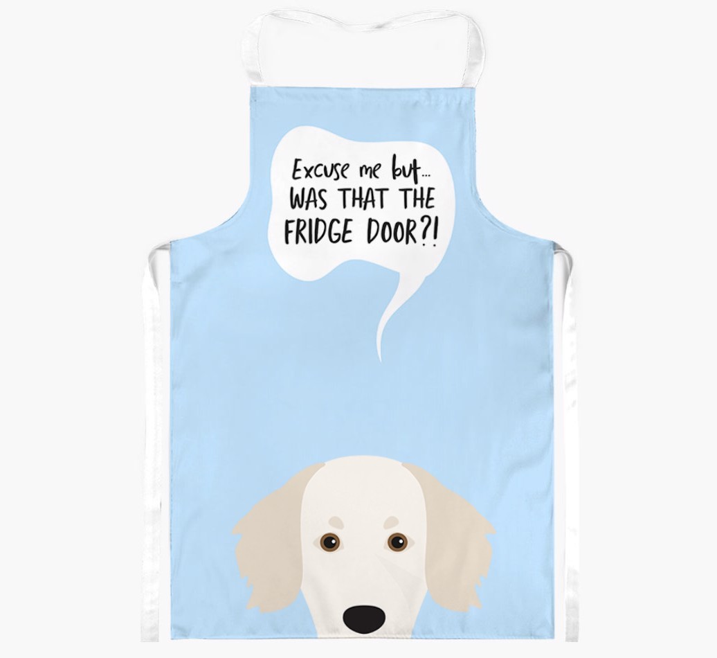 Was That The Fridge Door: Personalised {breedFullName} Apron