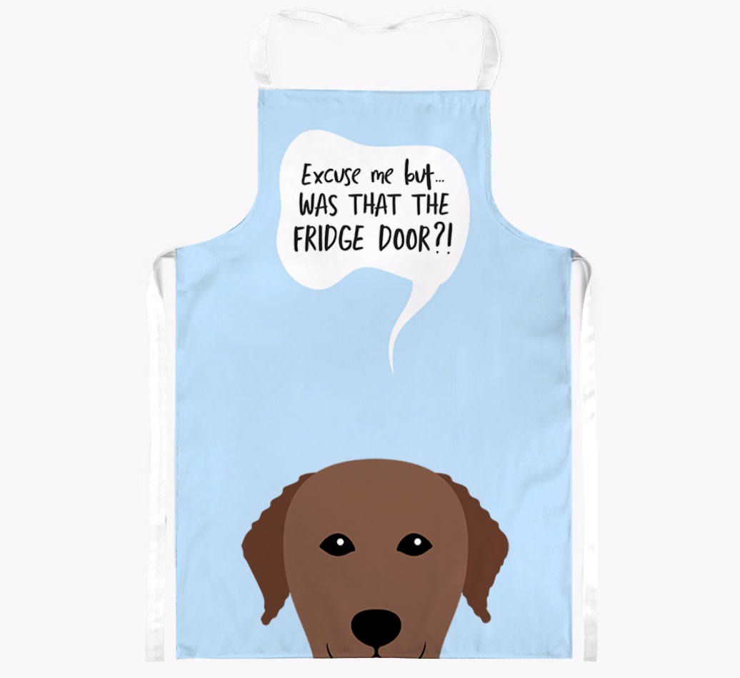 Was That The Fridge Door: Personalised {breedFullName} Apron