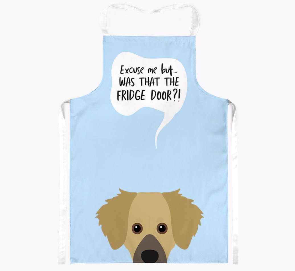 Was That The Fridge Door: Personalised {breedFullName} Apron