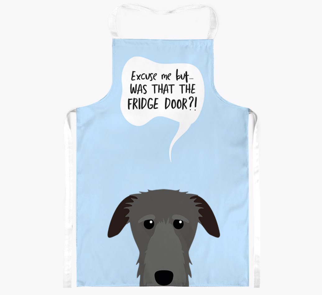 Was That The Fridge Door: Personalised {breedFullName} Apron