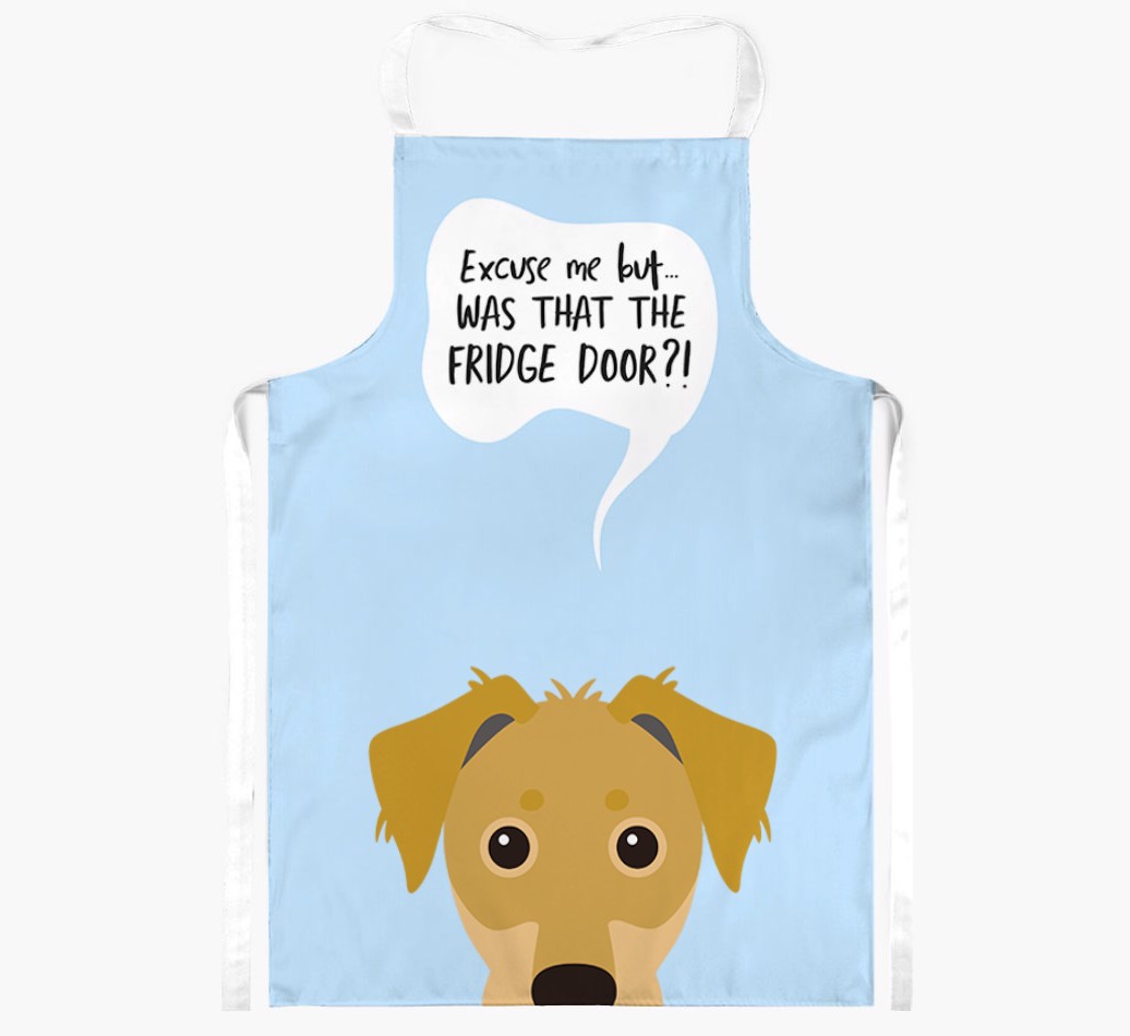 Was That The Fridge Door: Personalised {breedFullName} Apron