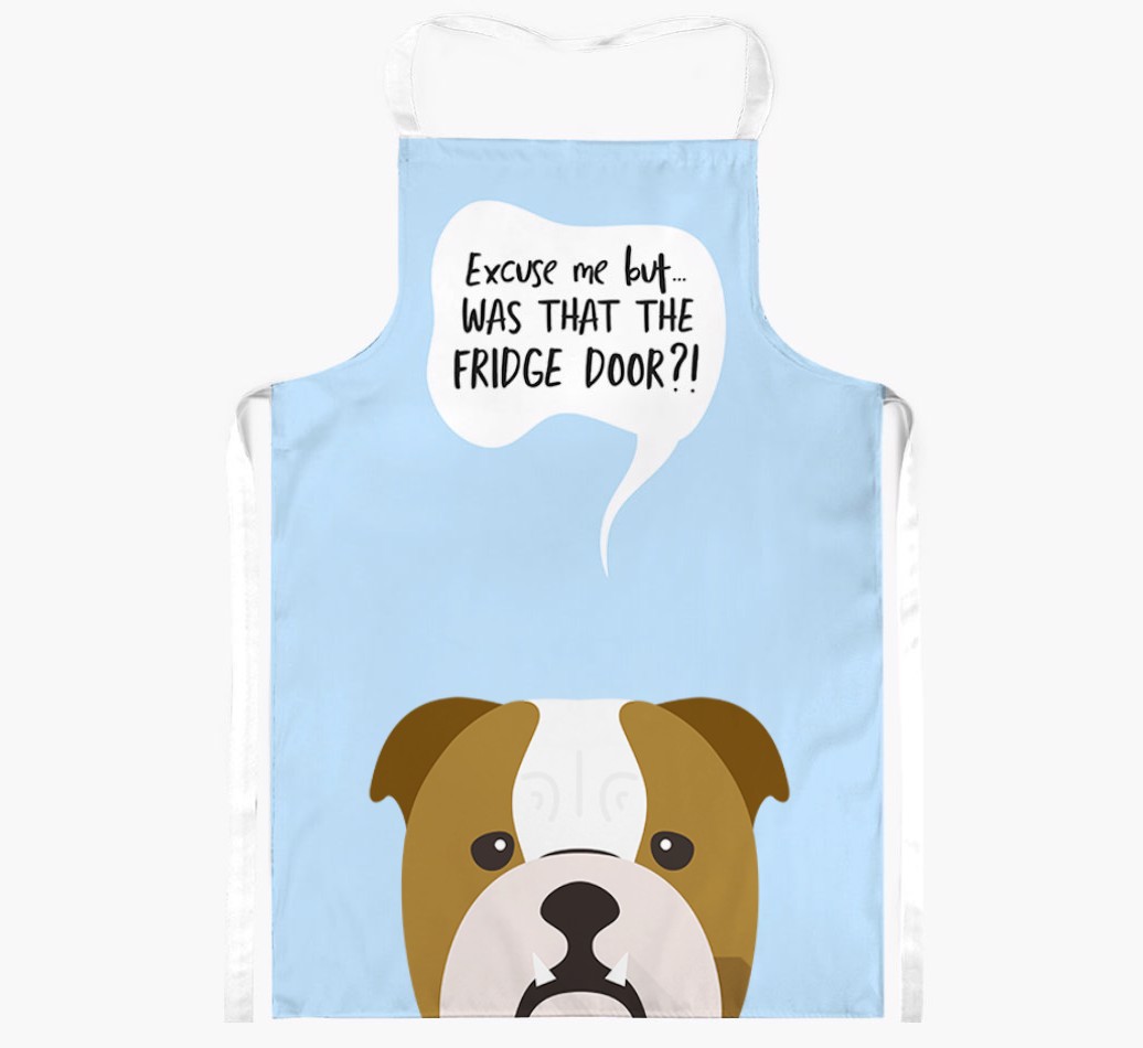 Was That The Fridge Door: Personalised {breedFullName} Apron