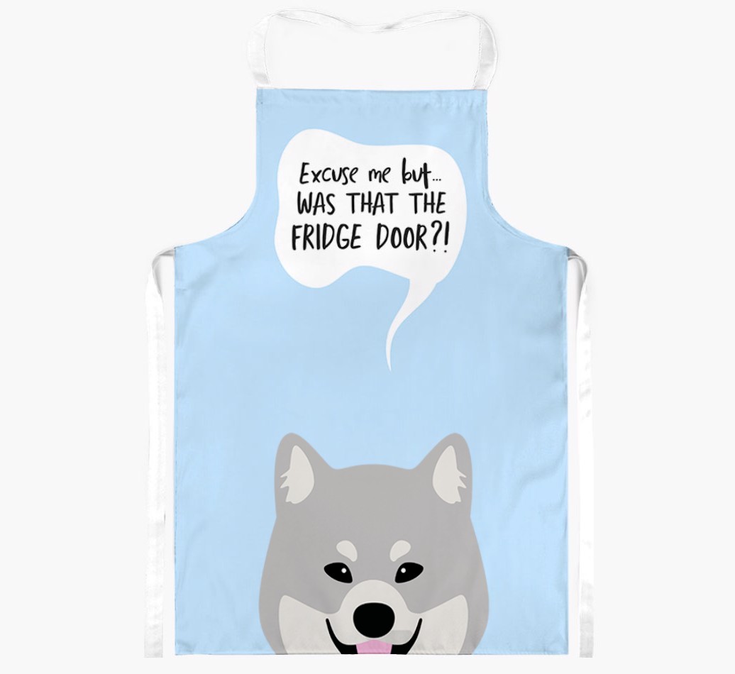 Was That The Fridge Door: Personalised {breedFullName} Apron