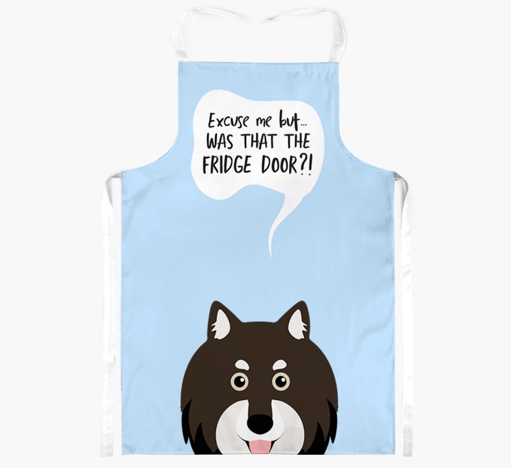 Was That The Fridge Door: Personalized {breedFullName} Apron