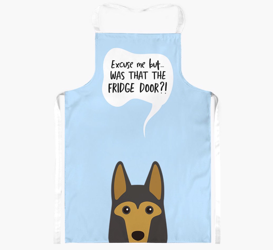 Was That The Fridge Door: Personalised {breedFullName} Apron