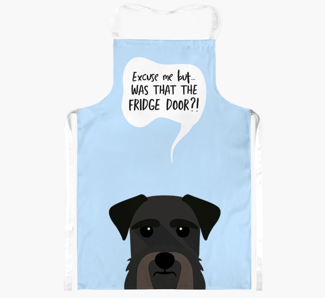 Was That The Fridge Door: Personalized {breedFullName} Apron