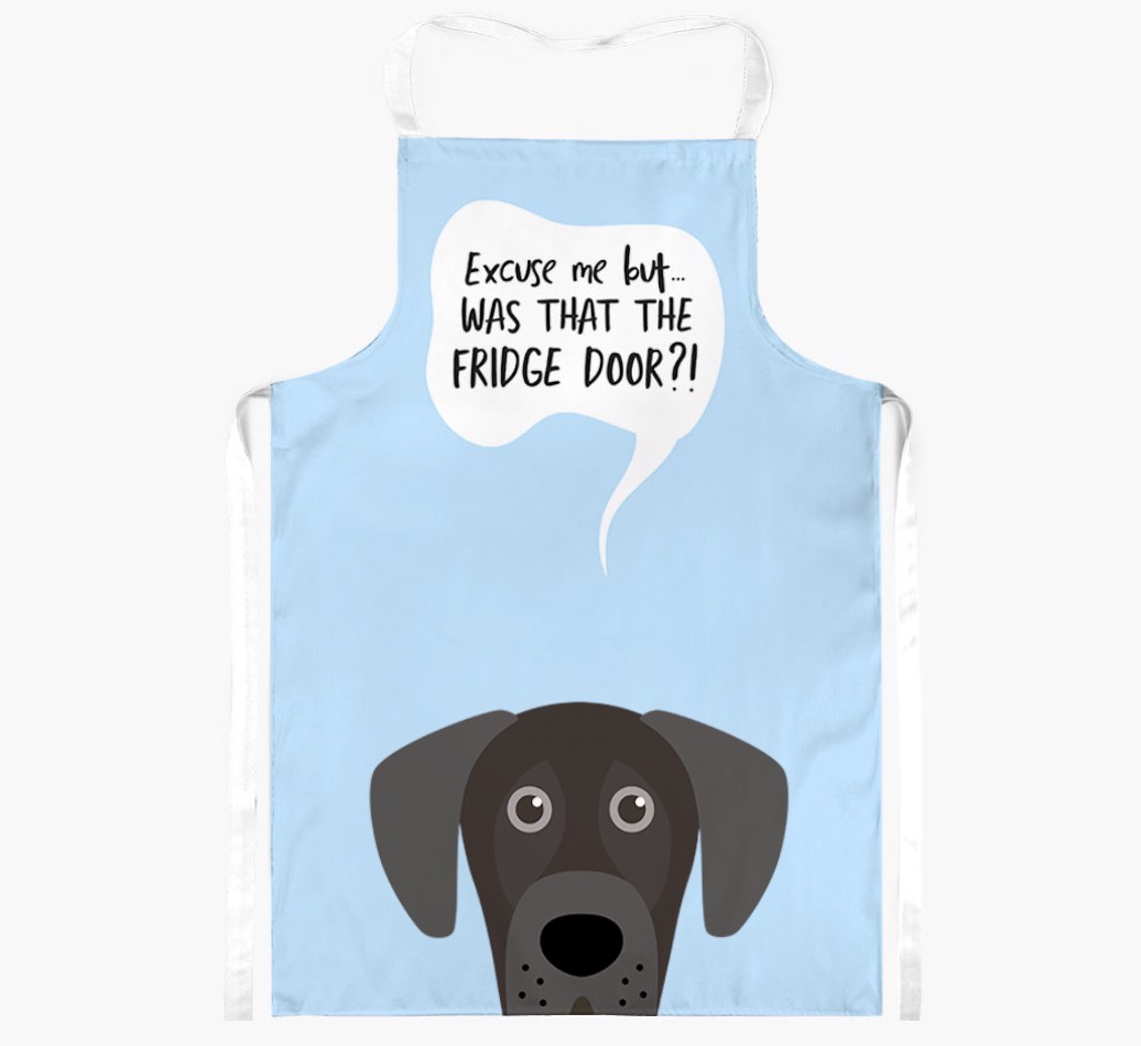 Was That The Fridge Door: Personalised {breedFullName} Apron