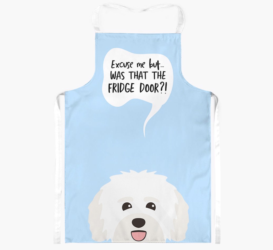 Was That The Fridge Door: Personalised {breedFullName} Apron