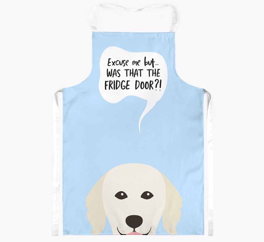 Was That The Fridge Door: Personalised {breedFullName} Apron