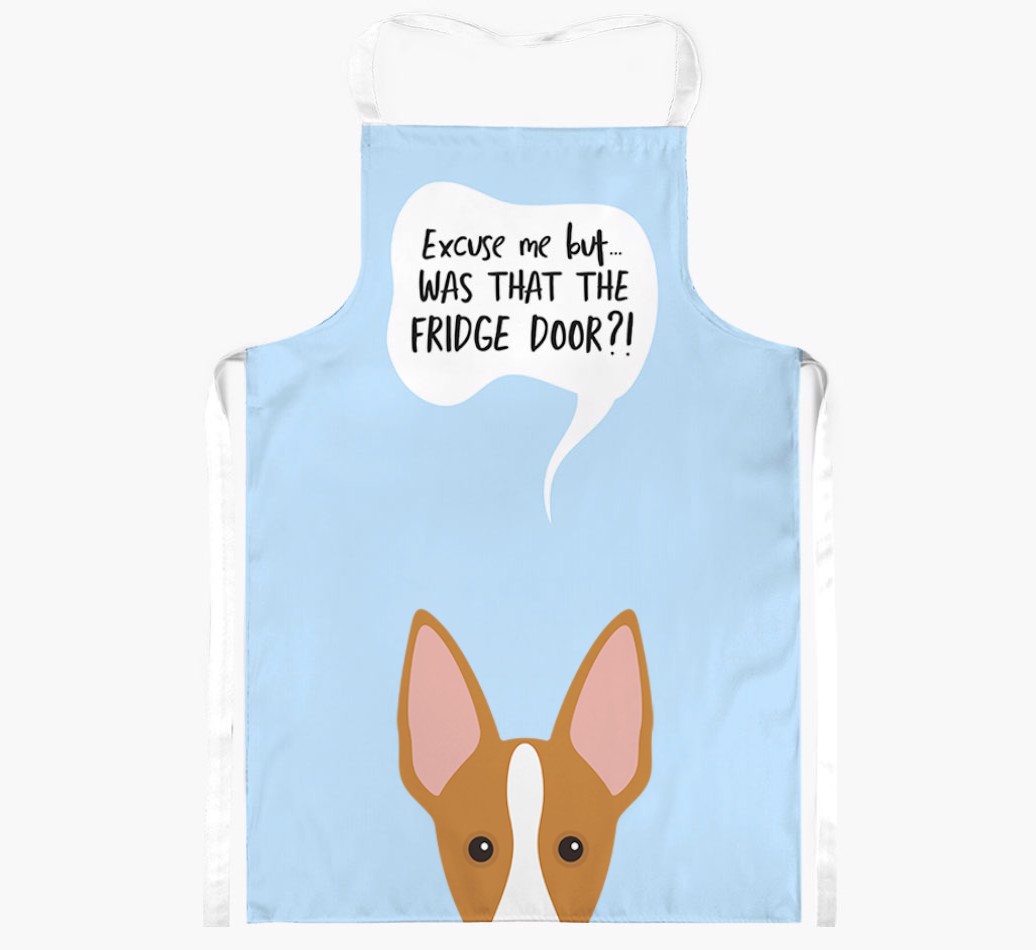 Was That The Fridge Door: Personalised {breedFullName} Apron