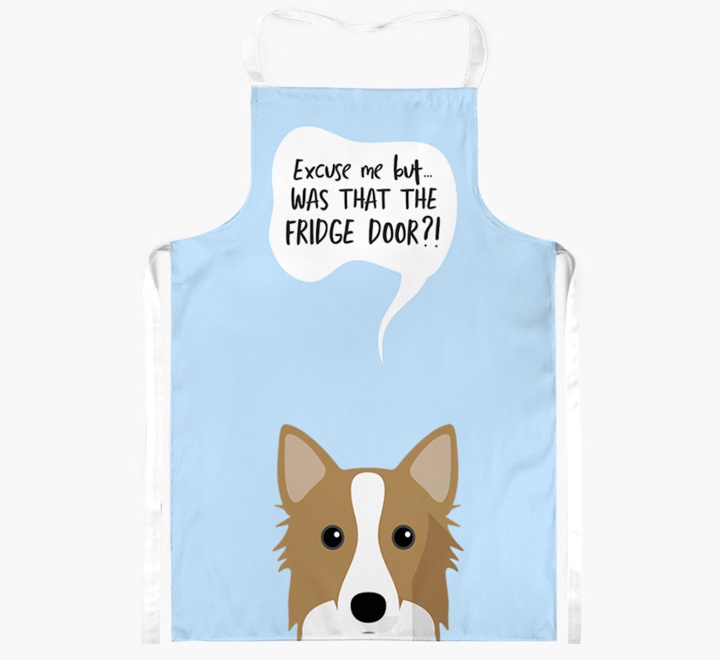 Was That The Fridge Door: Personalised {breedFullName} Apron