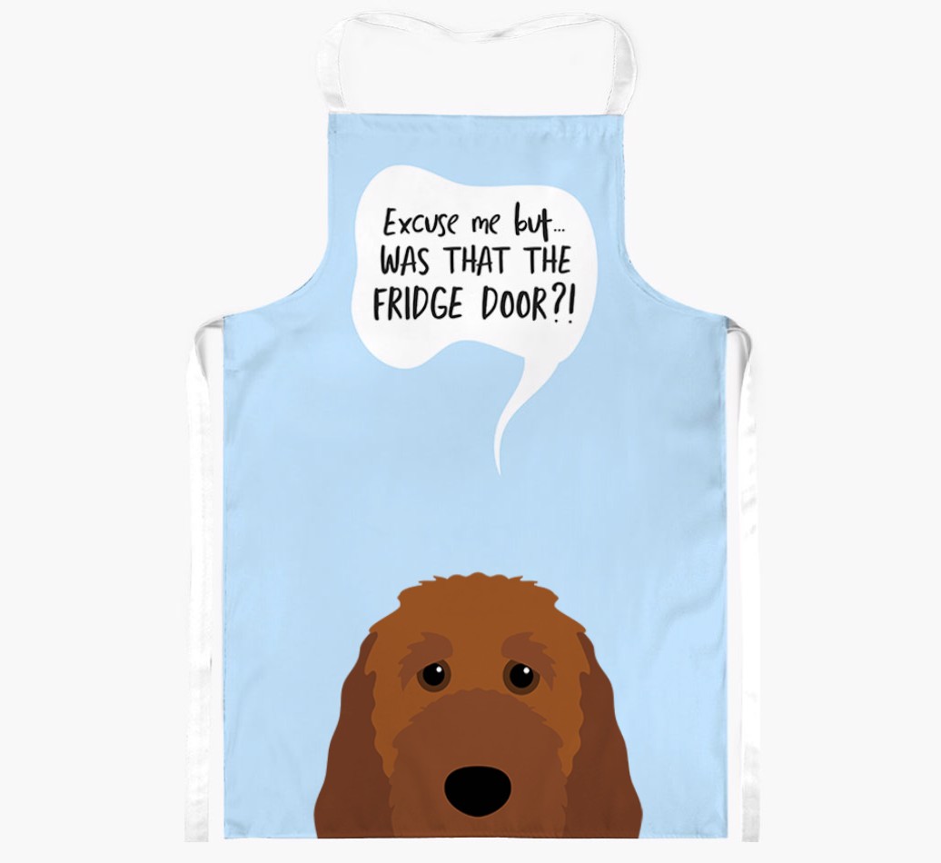 Was That The Fridge Door: Personalised {breedFullName} Apron