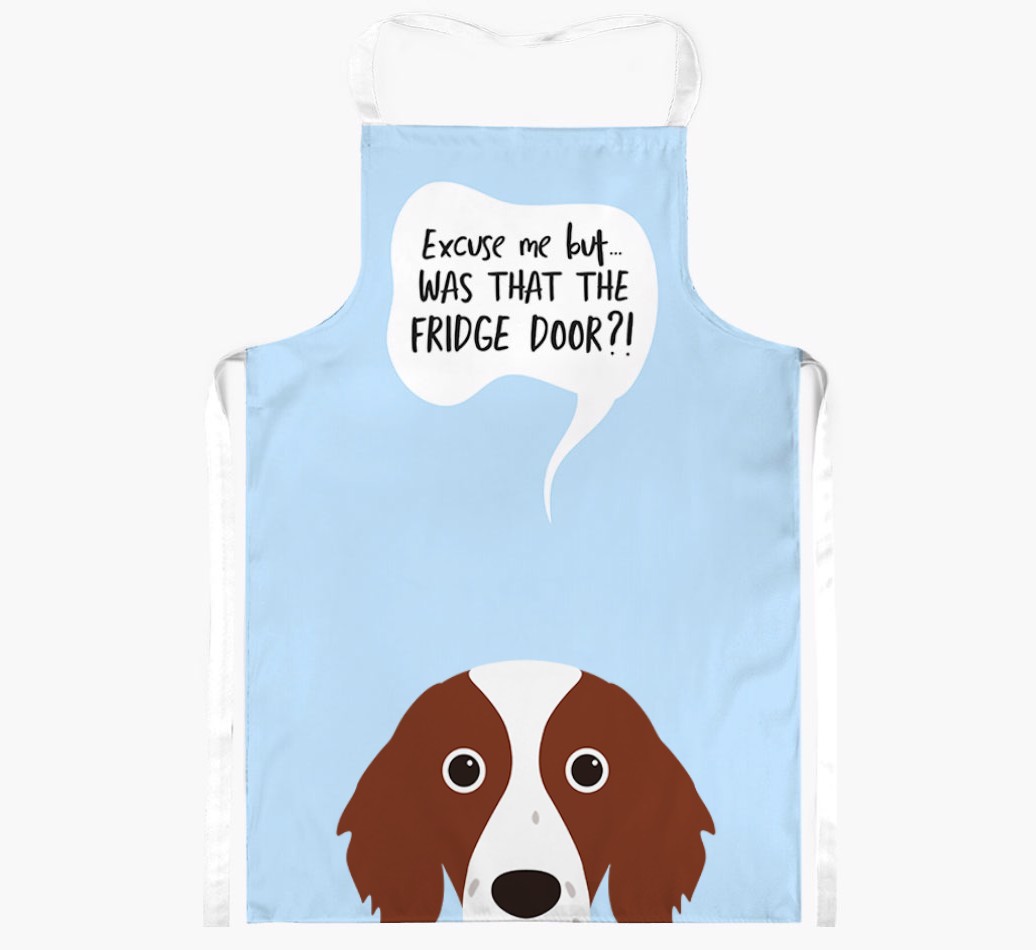 Was That The Fridge Door: Personalised {breedFullName} Apron
