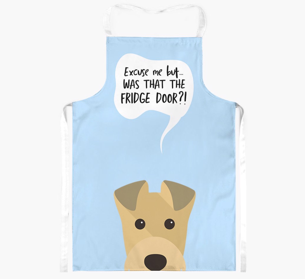 Was That The Fridge Door: Personalized {breedFullName} Apron
