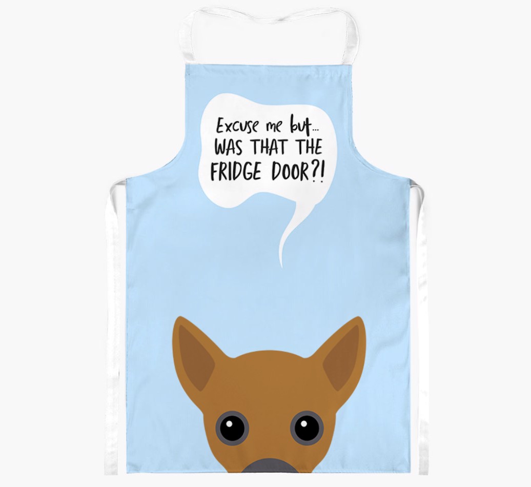 Was That The Fridge Door: Personalised {breedFullName} Apron