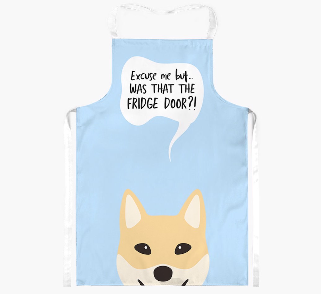 Was That The Fridge Door: Personalised {breedFullName} Apron