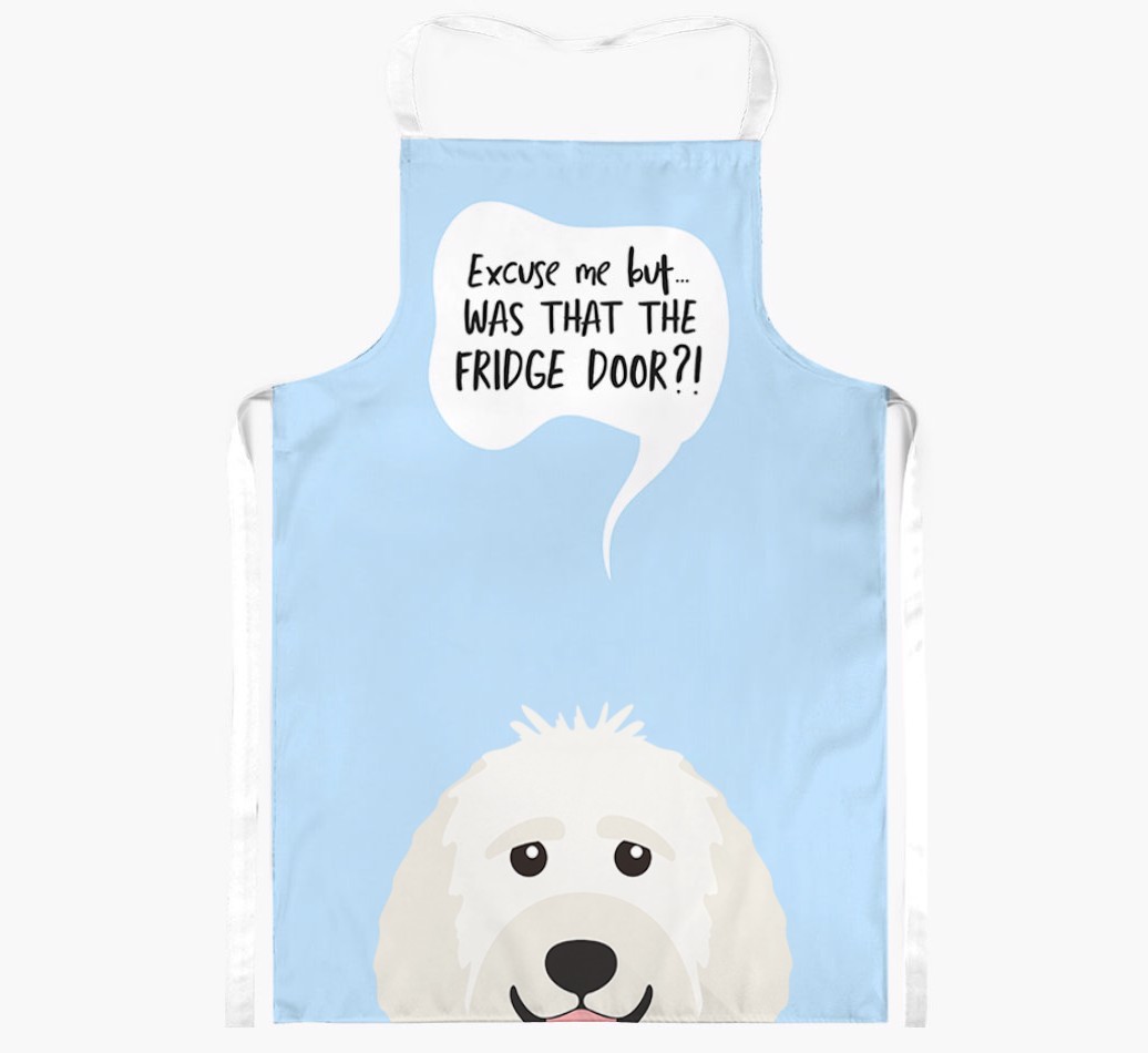 Was That The Fridge Door: Personalised {breedFullName} Apron
