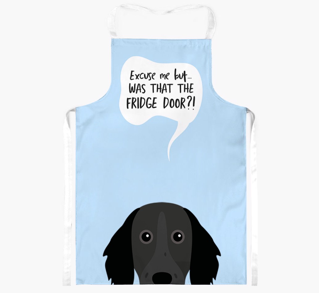 Was That The Fridge Door: Personalised {breedFullName} Apron