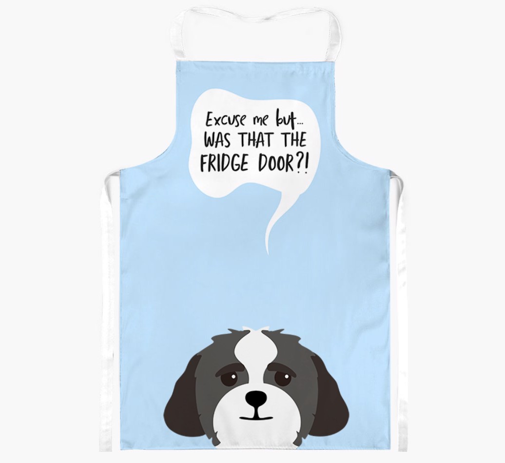 Was That The Fridge Door: Personalised {breedFullName} Apron