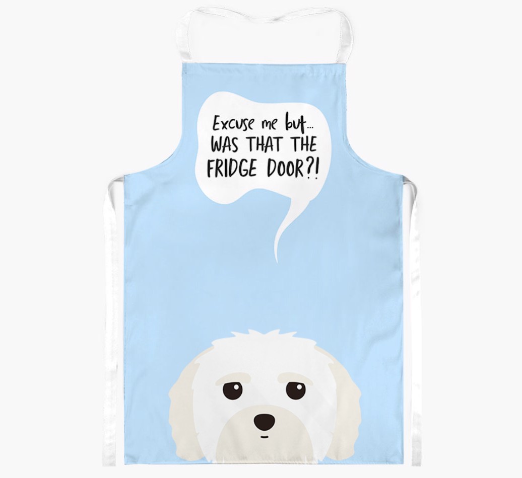 Was That The Fridge Door: Personalised {breedFullName} Apron
