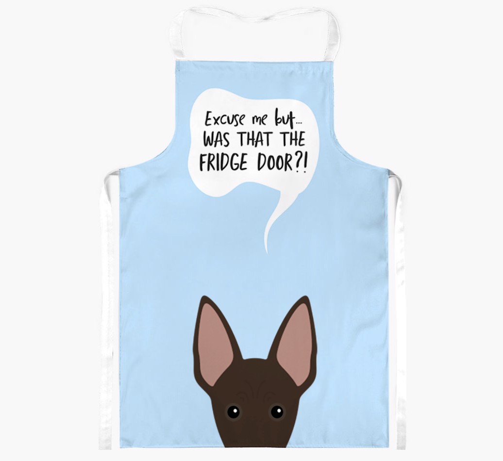 Was That The Fridge Door: Personalised {breedFullName} Apron