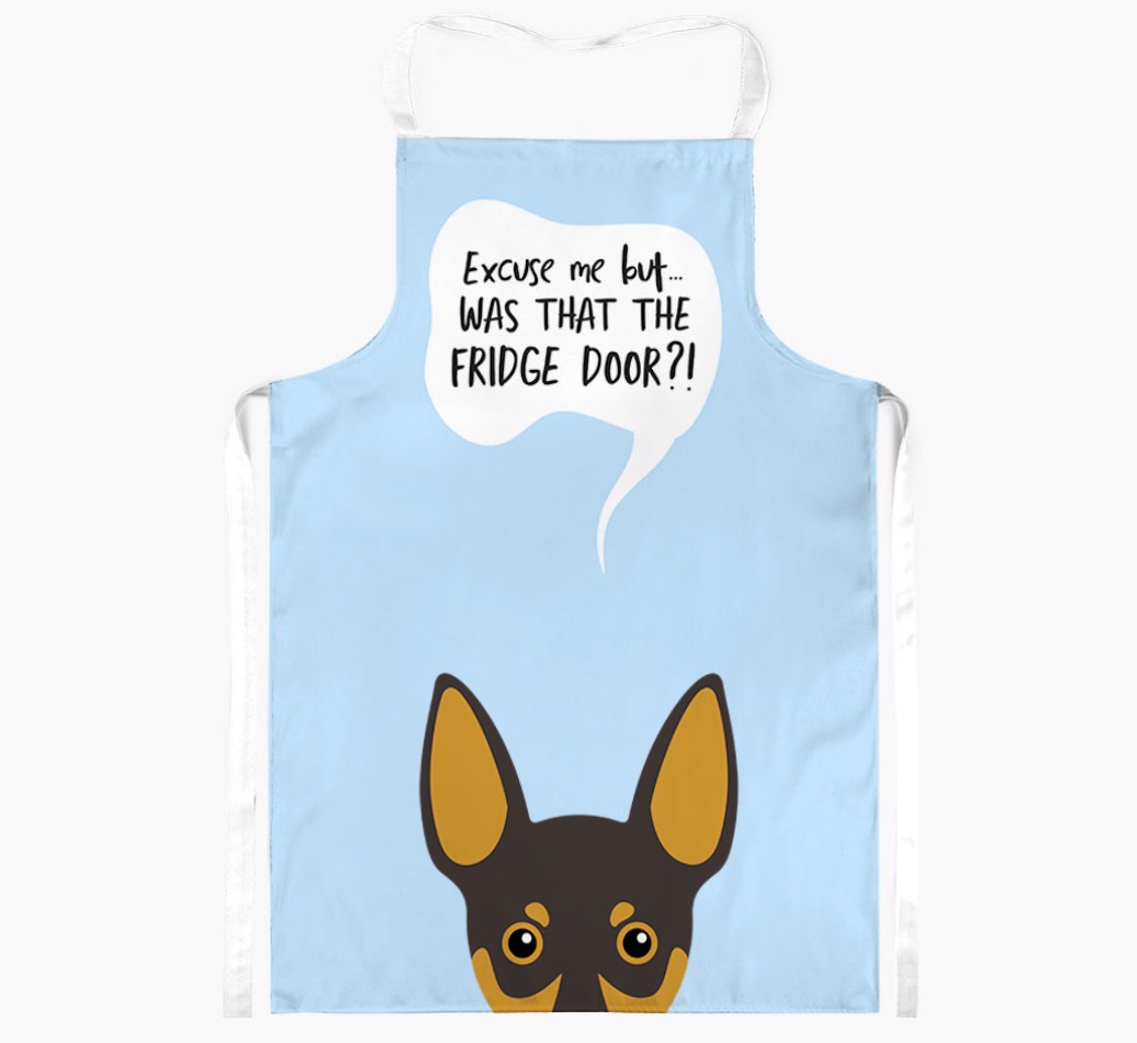 Was That The Fridge Door: Personalised {breedFullName} Apron