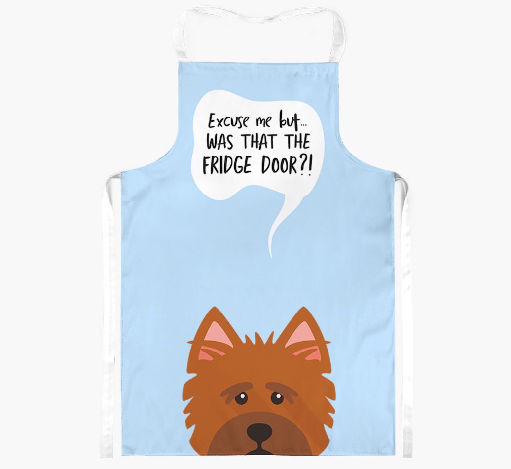 Was That The Fridge Door: Personalised {breedFullName} Apron